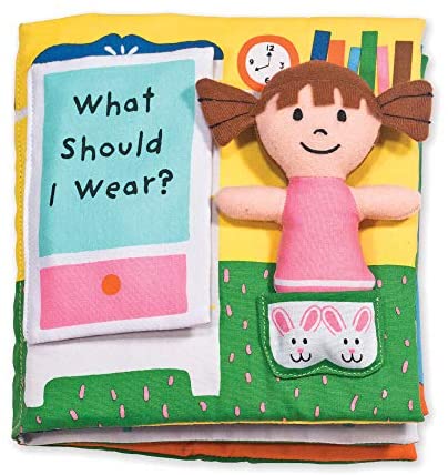 Melissa & Doug Soft Activity Baby Book - What Should I Wear?