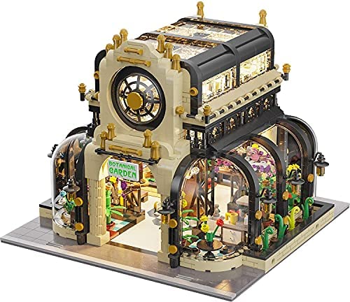 Garden Tree House Set with Lighting Kit, City Creator Building Bricks Blocks for Teens and Adults, Architecture Educational Construction Toy Teen Boy Gifts (2147 Pieces)