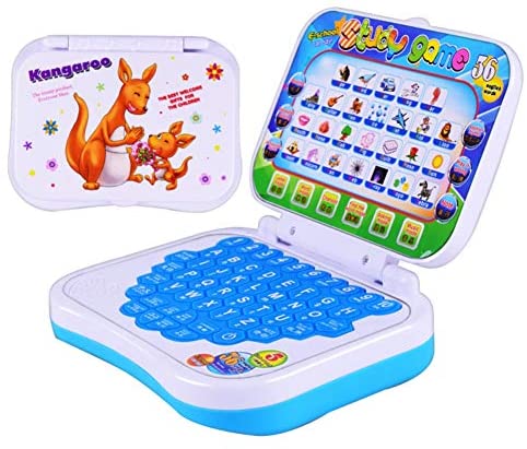 Yinrunx Toy Computer Laptop Tablet Baby Children Educational Learning Machine Toys Electronic Kids Study Game,for Kids Toddlers Boys Girls (Random Color)