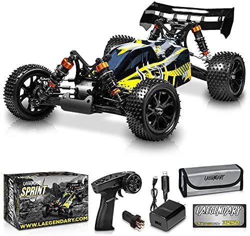 1:10 Large Scale Brushless RC Cars 65+ km/h High Speed - Boys Remote Control Car 4x4 Off Road Monster Truck – Fast Racing Electric Hobby Grade Waterproof Toys Vehicle for Adults and Kids, 30+ Min Play