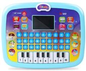 Baby Tablet Educational Toy with Music, Toddler Learning Tablet for Letters Animal Alphabets Numbers Counting, Cognative Interactive Baby Toy, Infant Toys for for Boys & Girls First Birthday