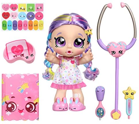 Kindi Kids Shiver ‘N’ Shake Rainbow Kate - Pre-School Play Doll - for Ages 3+ | Changeable Clothes and Removable Shoes for Imaginative Kids - 40+ Phrases & Sounds - Interactive Playtime