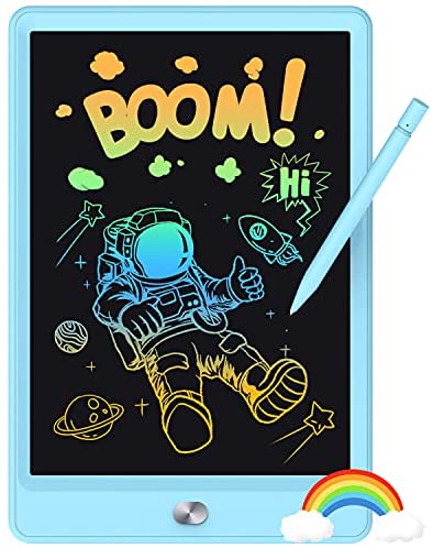 KOKODI LCD Writing Tablet 8.5-Inch Colorful Doodle Board, Electronic Drawing Tablet Drawing Pad for Kids, Educational and Learning Kids Toys Gifts for 3 4 5 6 7 Year Old Boys and Girls(Blue)