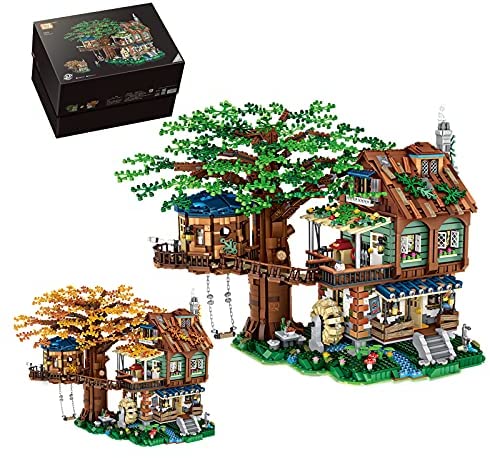 Tree House Building Sets, DIY Building Block Creative Construction Play Set,Tree House Bricks Model Set, for Teens Boys Girls/Adults Ages 14+(4761Pcs)