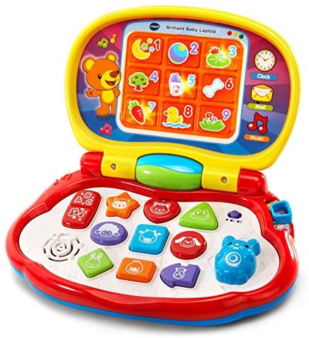 VTech Brilliant Baby Laptop, Red