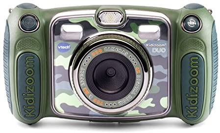 VTech Kidizoom Duo Selfie Camera, Amazon Exclusive, Camouflage