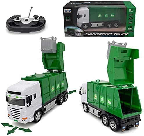 RC Toy Garbage Truck - Garbage Truck Toy for Boys - Garbage Truck Toys for Kids