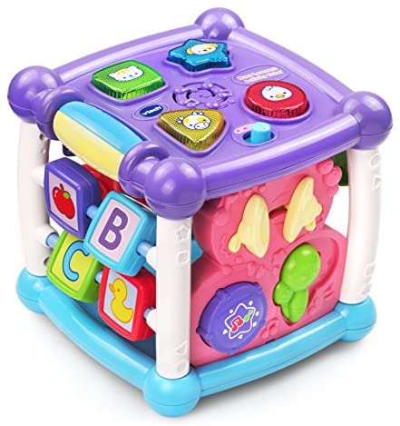 VTech Busy Learners Activity Cube, Purple