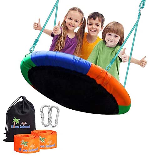 BLUE ISLAND Tree Swing-Children's Outdoor Large Size 40