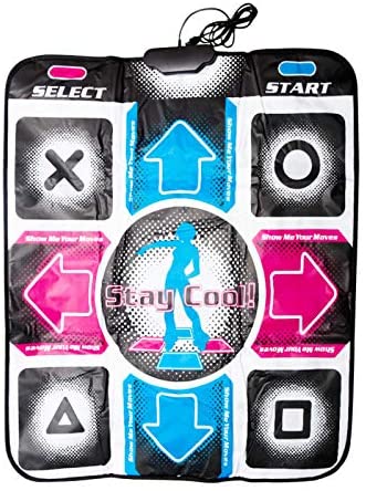 PUXING USB Dance Floor Mat, Non-Slip Dancing Step Dance Mat Pad Blanket Compatible for PC Laptop Video Game, Musical Play Mat Dancer Blanket for Kids/Adults/Family Home Entertainment