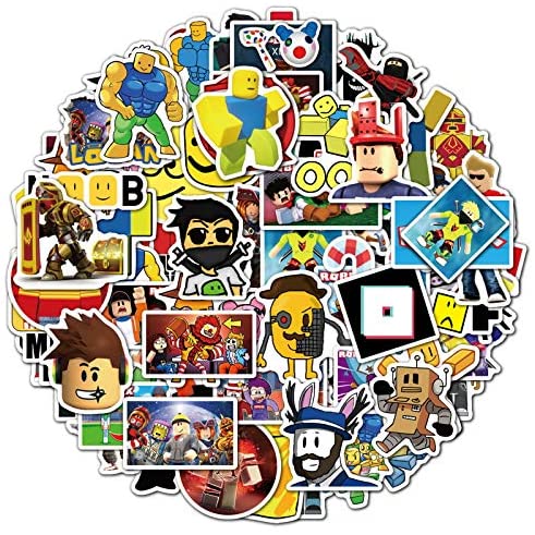 SPIRO 100pcs Roblo_x Stickers Cool Video Game Stickers Vinyl Waterproof Stickers for Kids Teens Adults Laptop Water Bottles Skateboard Birthday Party Supplies