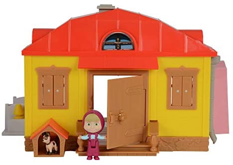 Masha and The Bear Masha’s House Playset Toys for Kids, Ages 3+