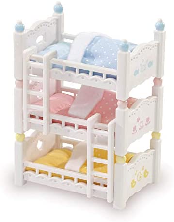 Calico Critters Triple Baby Bunk Beds