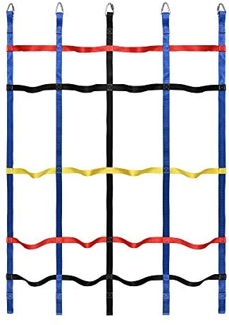 MONT PLEASANT Climbing Net for Kids Climbing Cargo Net Outdoor Indoor Ninja Nets for Obstacle Course Rope Ladder Net Playground for Backyard Treehouse Swingset Training