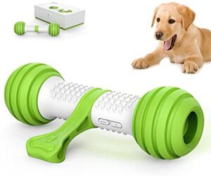 PETGEEK Automatic Interactive Dog Toys, Dog Interactive Toys for Boredom, Dog Toys Self Play for Entertainment with More Durable TPU Upgraded Material, Dog Bones for Small Medium Large Dogs
