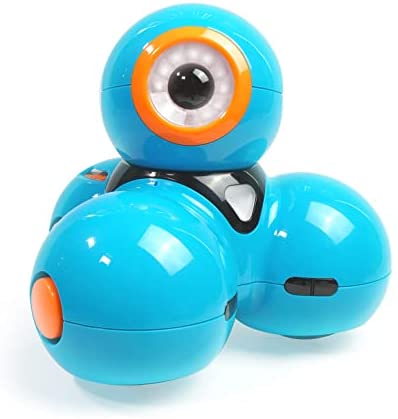 Wonder Workshop Dash – Coding Robot for Kids 6+ – Voice Activated – Navigates Objects – 5 Free Programming STEM Apps – Creating Confident Digital Citizens , Blue