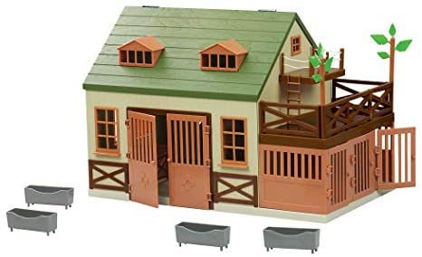 Terra by Battat – Animal Hospital - Wooden Toy Vet Clinic Playset for Kids 3+ (15 pc)