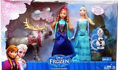 Frozen Exclusive Doll Set Friends Collection [Anna, Elsa, Olaf & Sven]