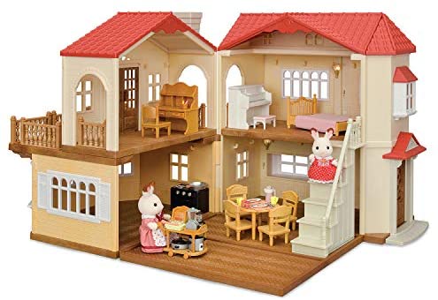 Calico Critters Red Roof Country Home Gift set, Cottage
