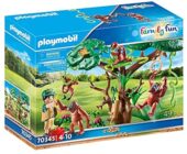 Playmobil Orangutans with Tree Multicolor ,24.8 x 9.2 x 18.7 cm