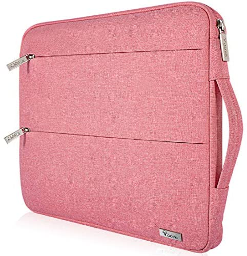 Voova 13 13.3 Inch Laptop Sleeve Case Compatible with MacBook Air/Pro 13 M1 2012-2021 New 14 ,13.5 Surface Book 3/2,Acer Asus Dell Chromebook,Waterproof Computer Bag Cover with Handle for Women Girls