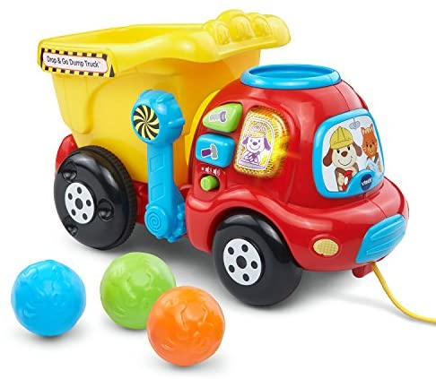 VTech Drop and Go Dump Truck, Yellow