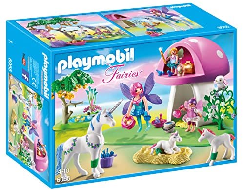 PLAYMOBIL Fairies with Toadstool House