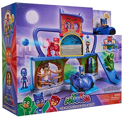 PJ Masks Headquarters Playset, Multicolor